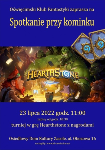 Turniej w e-karcianą grę Hearthstone