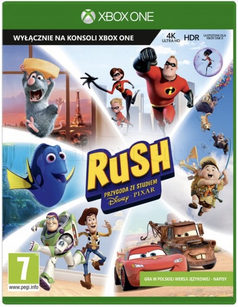 Kinect RUSH Disney Pixar