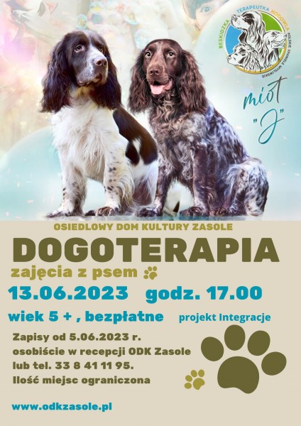 Dogoterapia czyli zajęcia z psem 5+