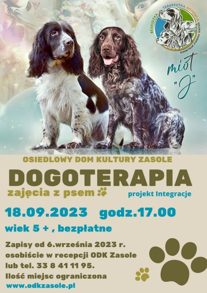 Dogoterapia czyli zajęcia z psem 5+